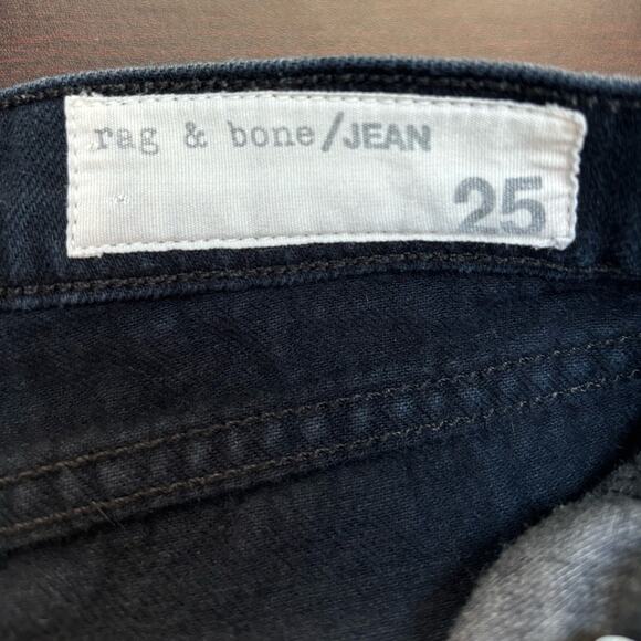 Rag and Bone Fringe Coal Denim‎ Cutoff Jean Shorts Women’s Size 25 - Picture 3 of 10